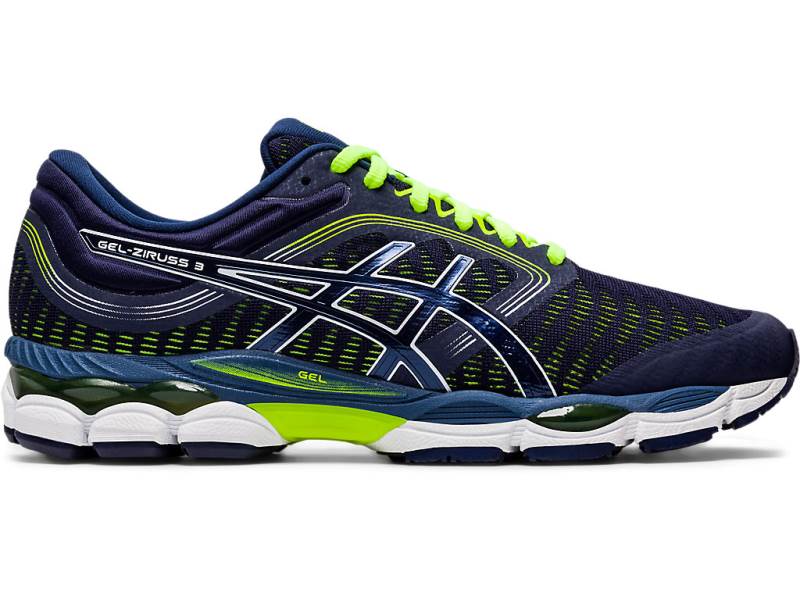 Sapatilhas Running Asics GEL-ZIRUSS 3 Homem Azul Marinho, 2508A170.306